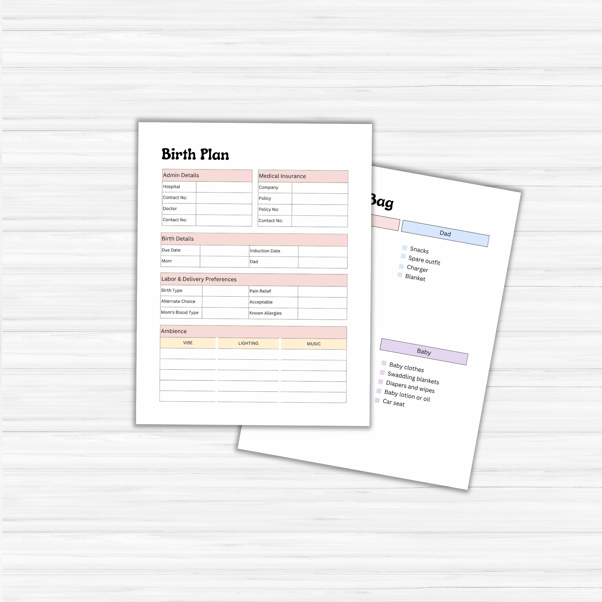 Pregnancy Planner PLR