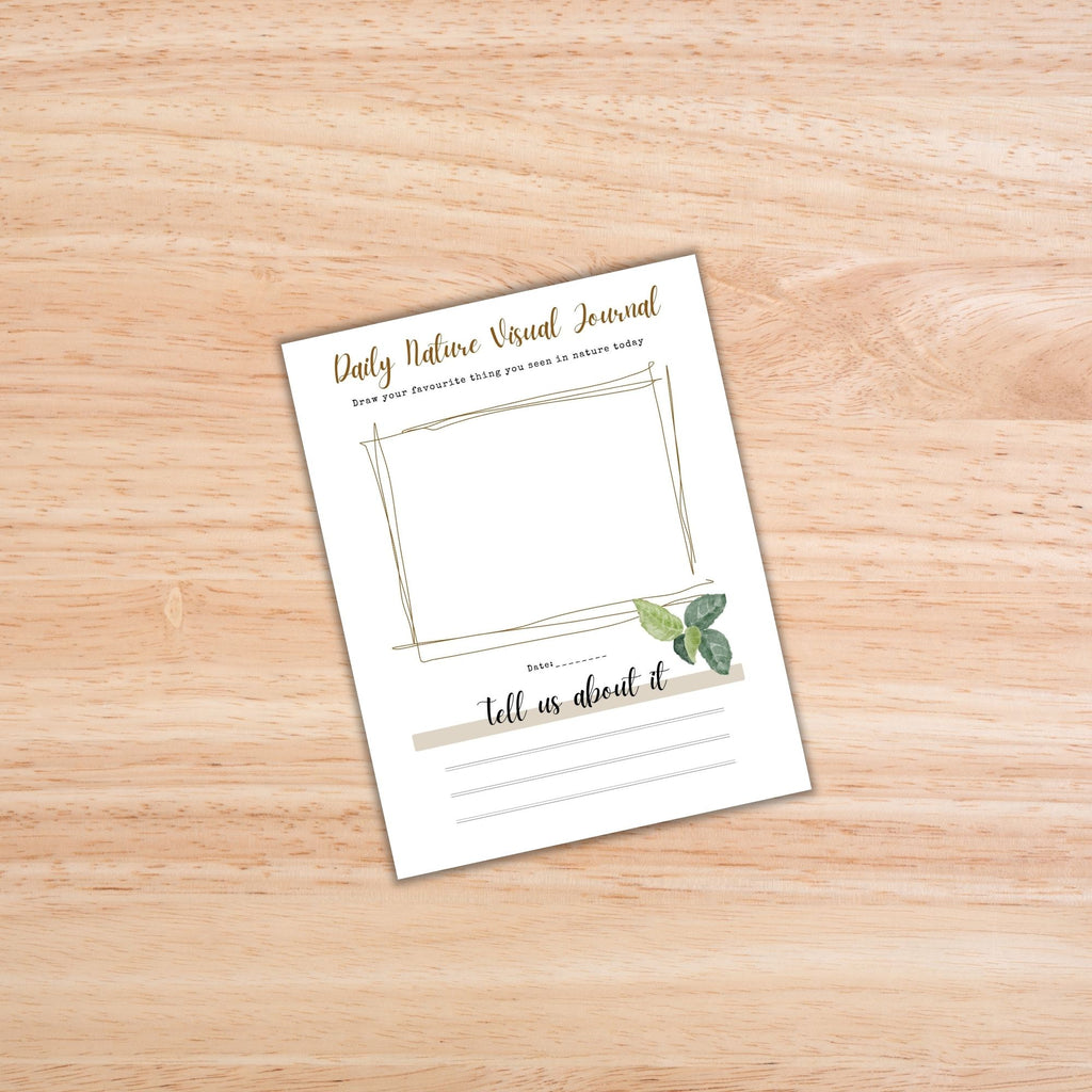 Nature Journal for Kids PLR Template