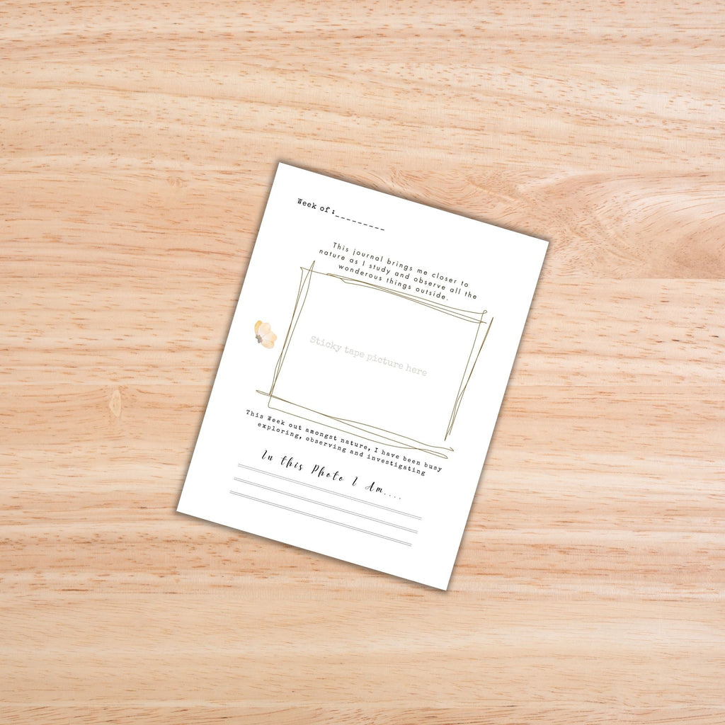 Nature Journal for Kids PLR Template