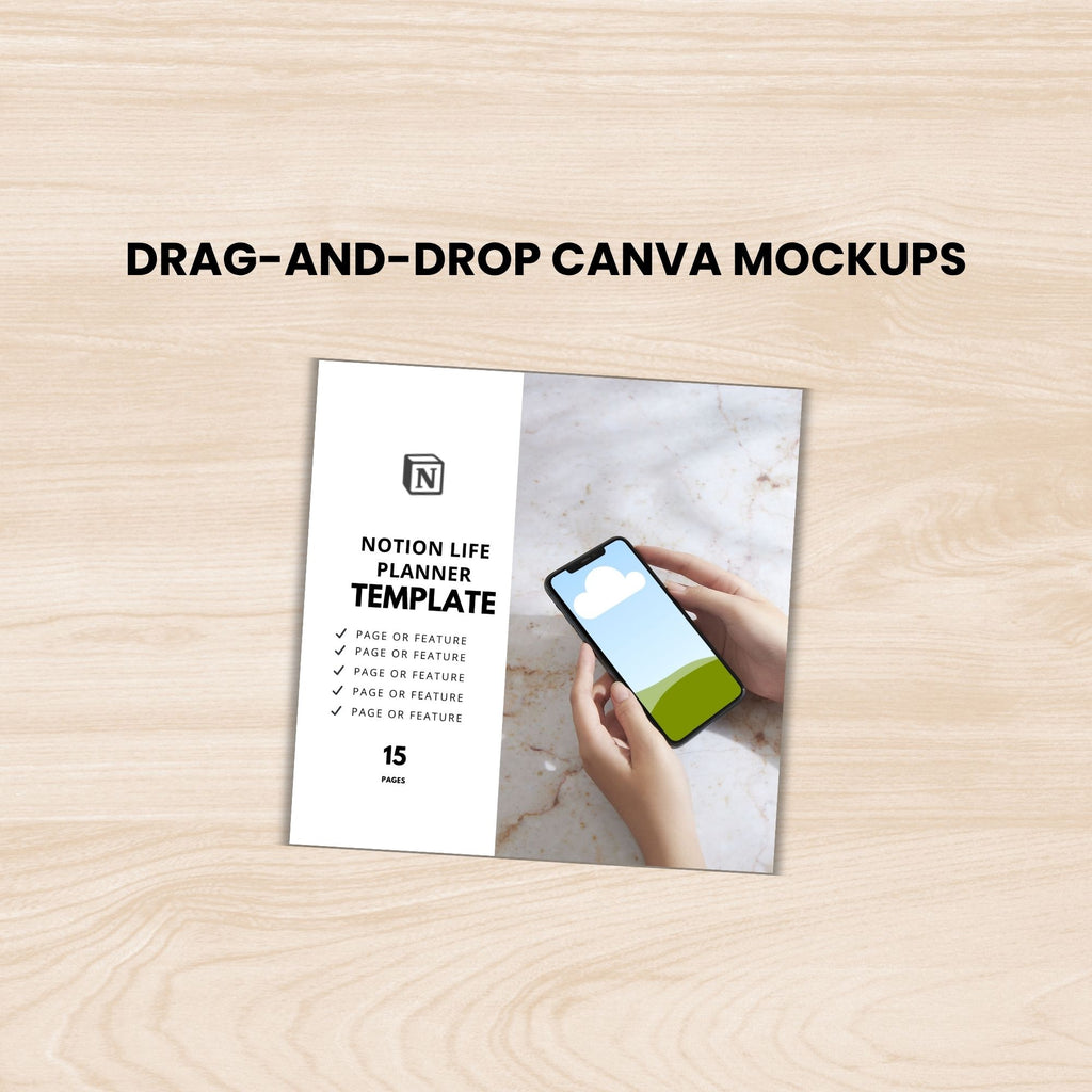 Notion Templates Mockups (PLR)