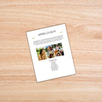 Family Reunion Itinerary (PLR)