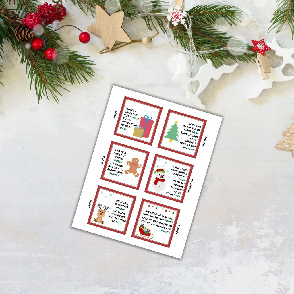 Christmas Scavenger Hunt PLR
