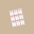 Christmas Taboo Game / Forbidden Word Game PLR