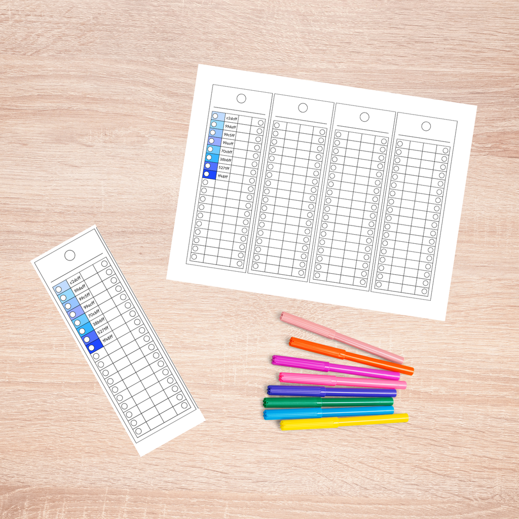 Color Swatch Cards PLR