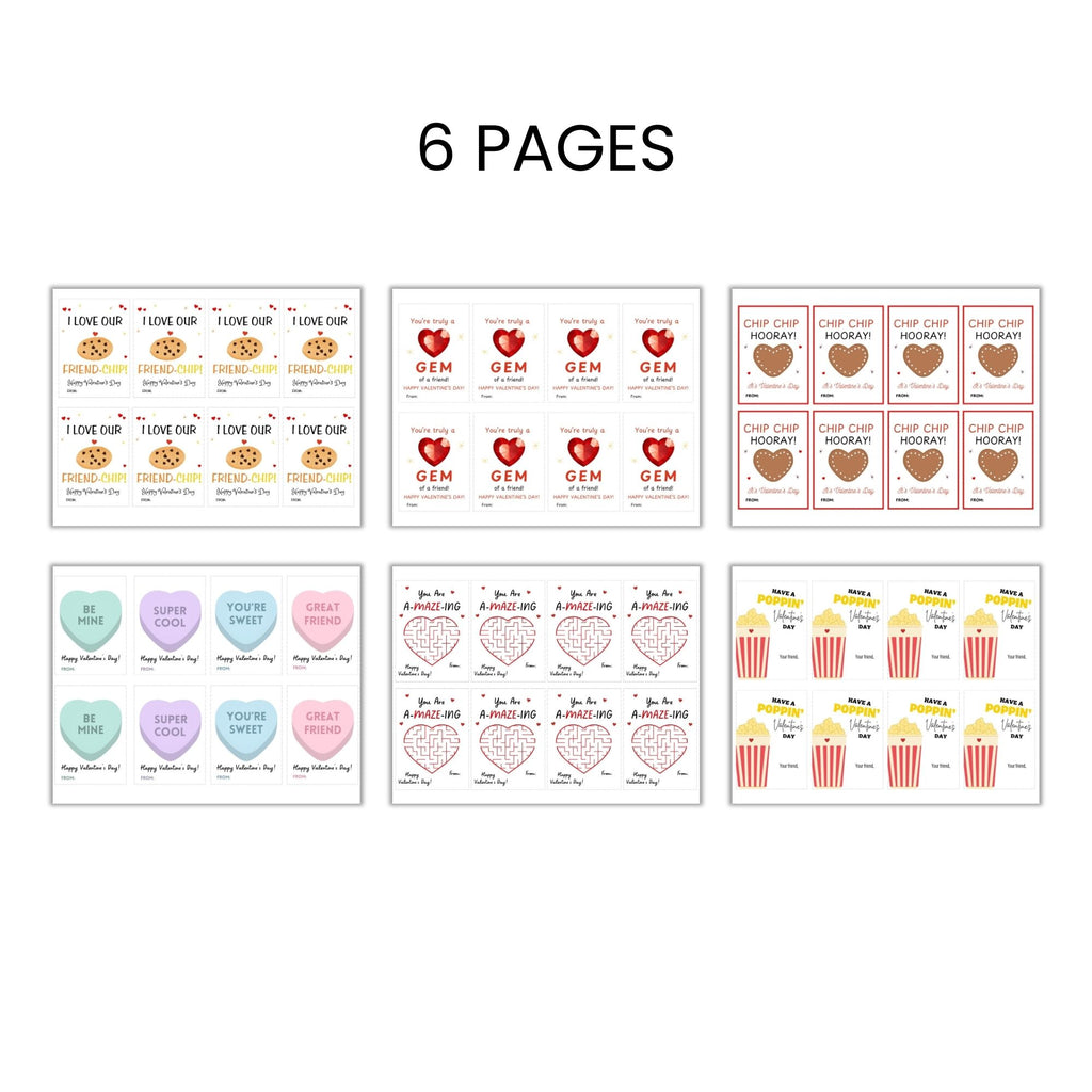 Valentine's Gift Tags PLR