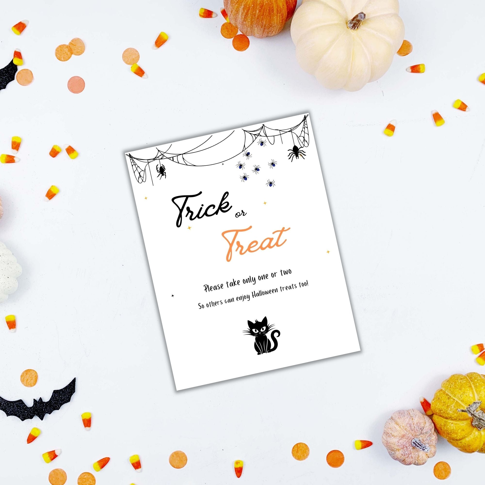 Trick or Treat Signs