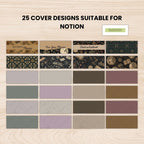 Dark Academia Notion Covers PLR