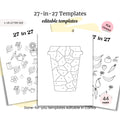 27-in-27 Challenge Bundle PLR Template