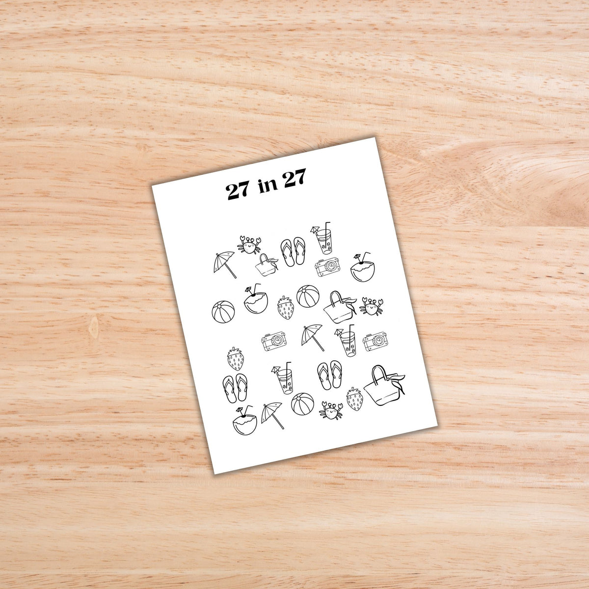 27-in-27 Challenge Bundle PLR Template