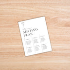 Wedding Seating Charts PLR Template