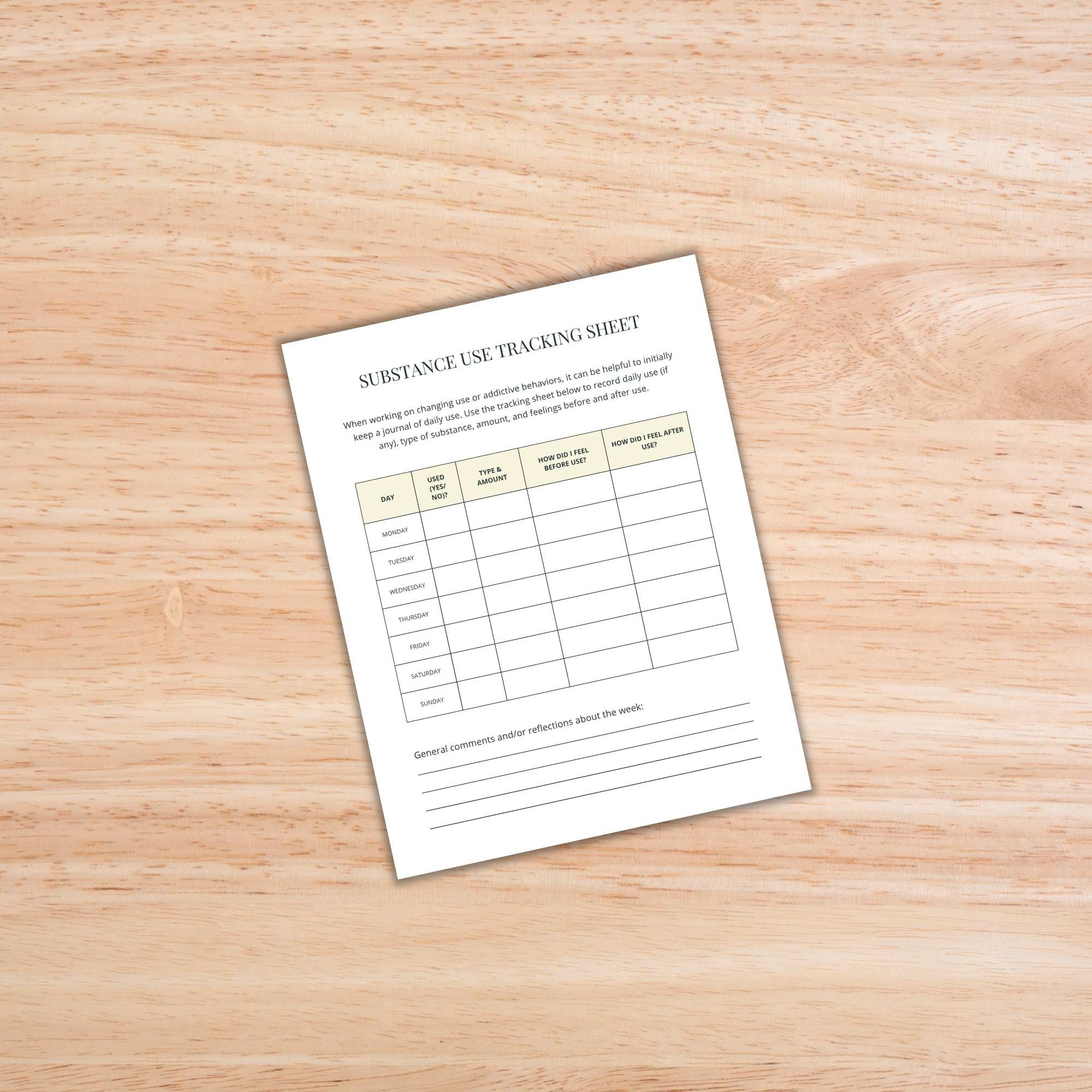 Sobriety Journal PLR Template