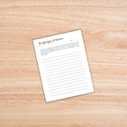 Unspoken Words Journal PLR Template