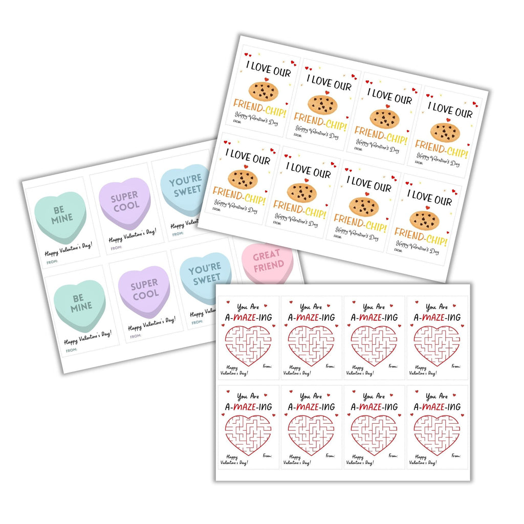 Valentine's Gift Tags PLR