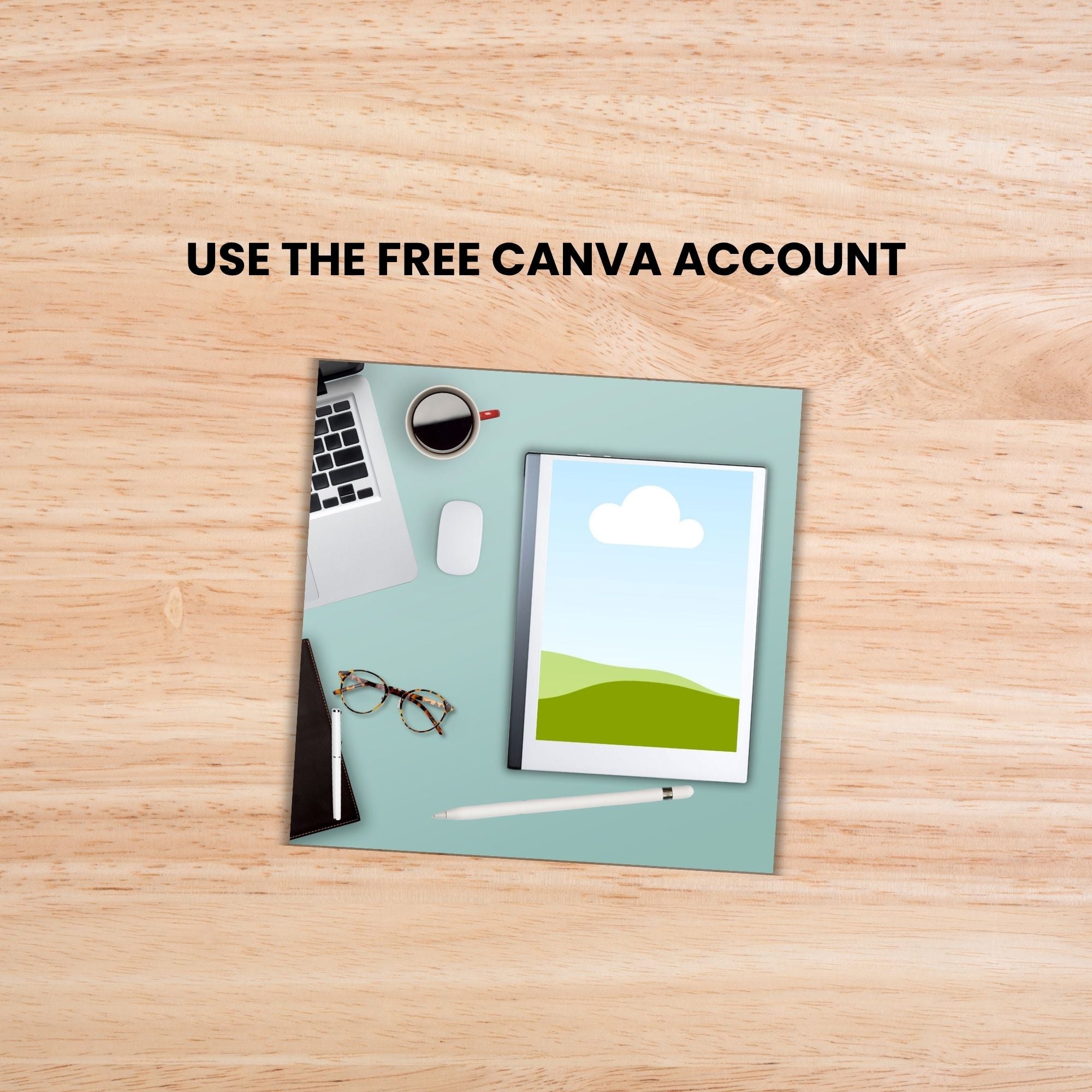 ReMarkable Planner Mockup Templates PLR