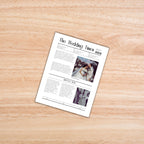 Wedding Newsletter PLR Template