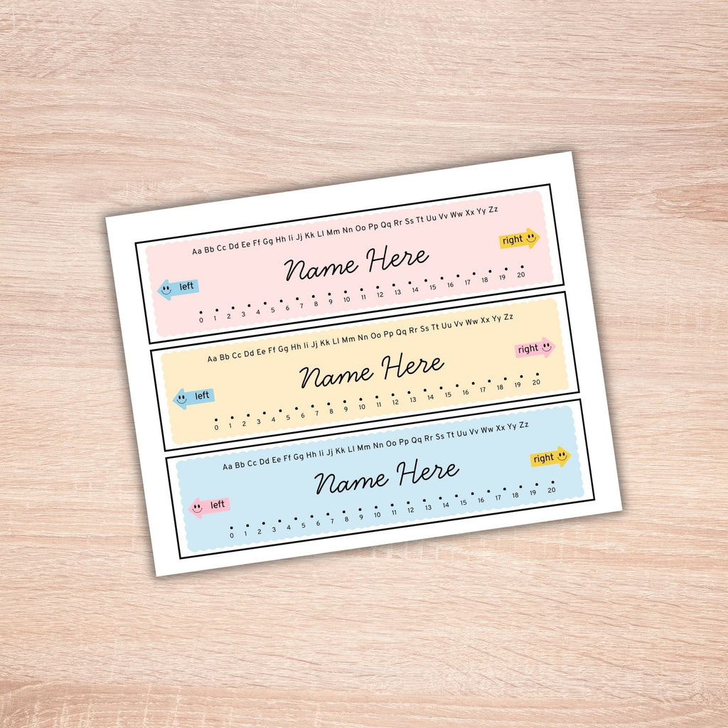 Desk Name Tags PLR Templates