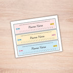 Desk Name Tags PLR Templates