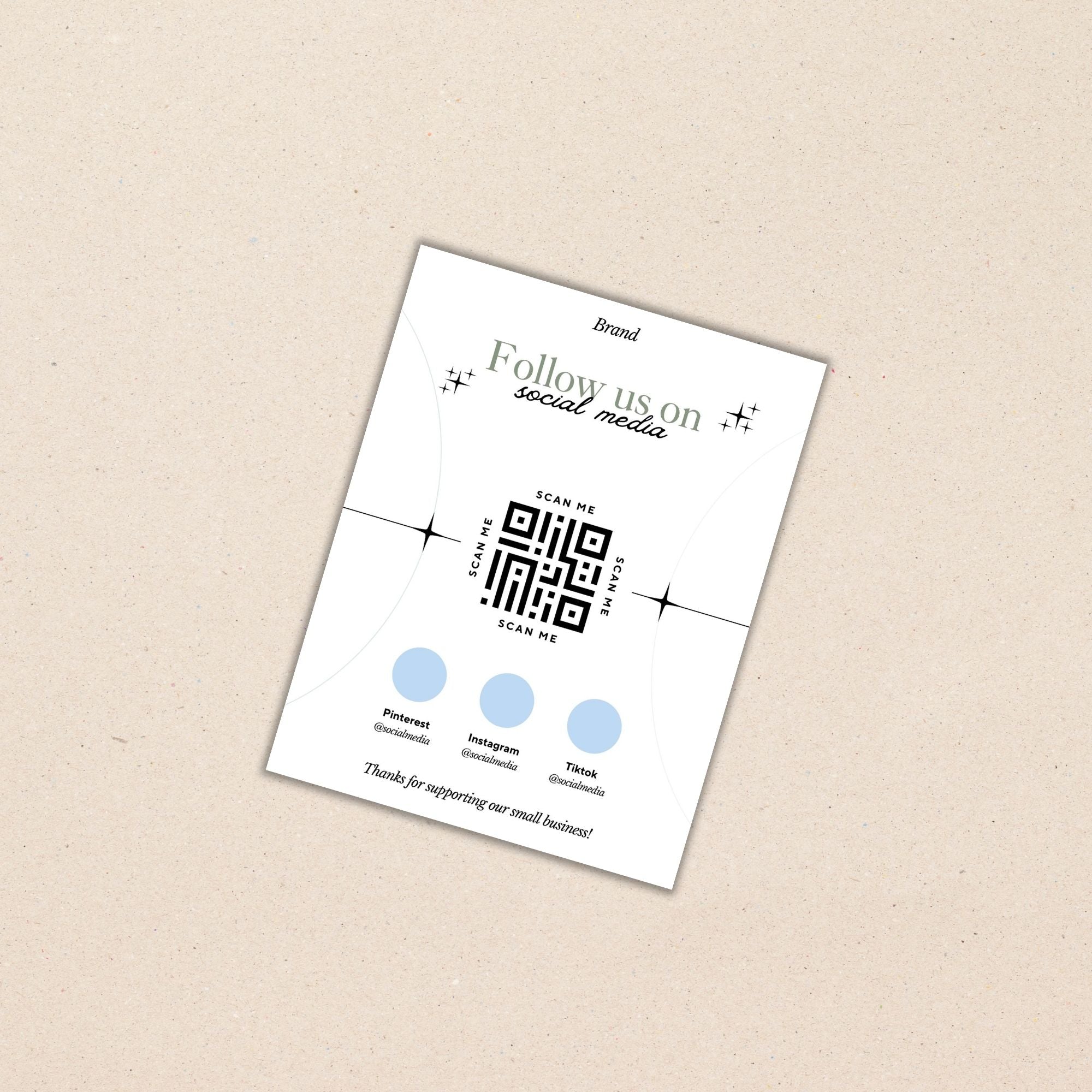 QR Flyers Bundle PLR Template