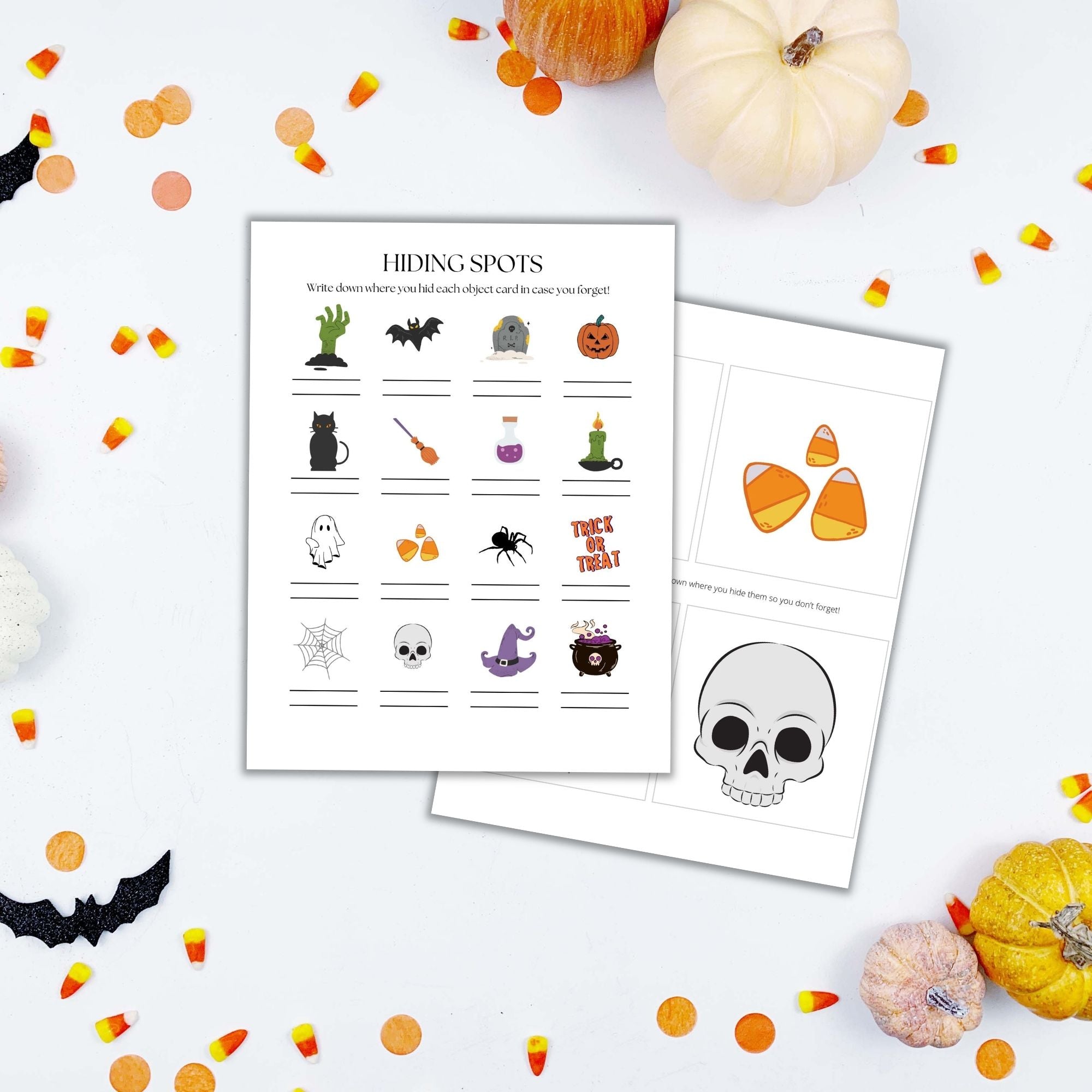 Halloween Scavenger Hunt PLR