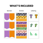 Classroom Bulletin Board Kit - Halloween
