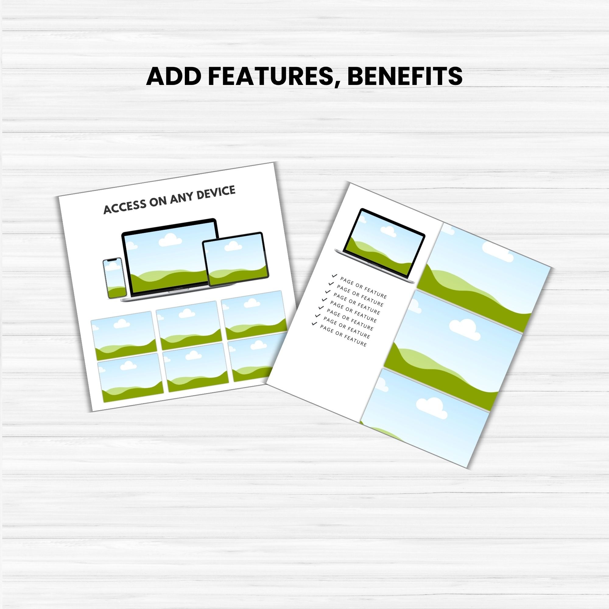 Notion Templates Mockups (PLR)
