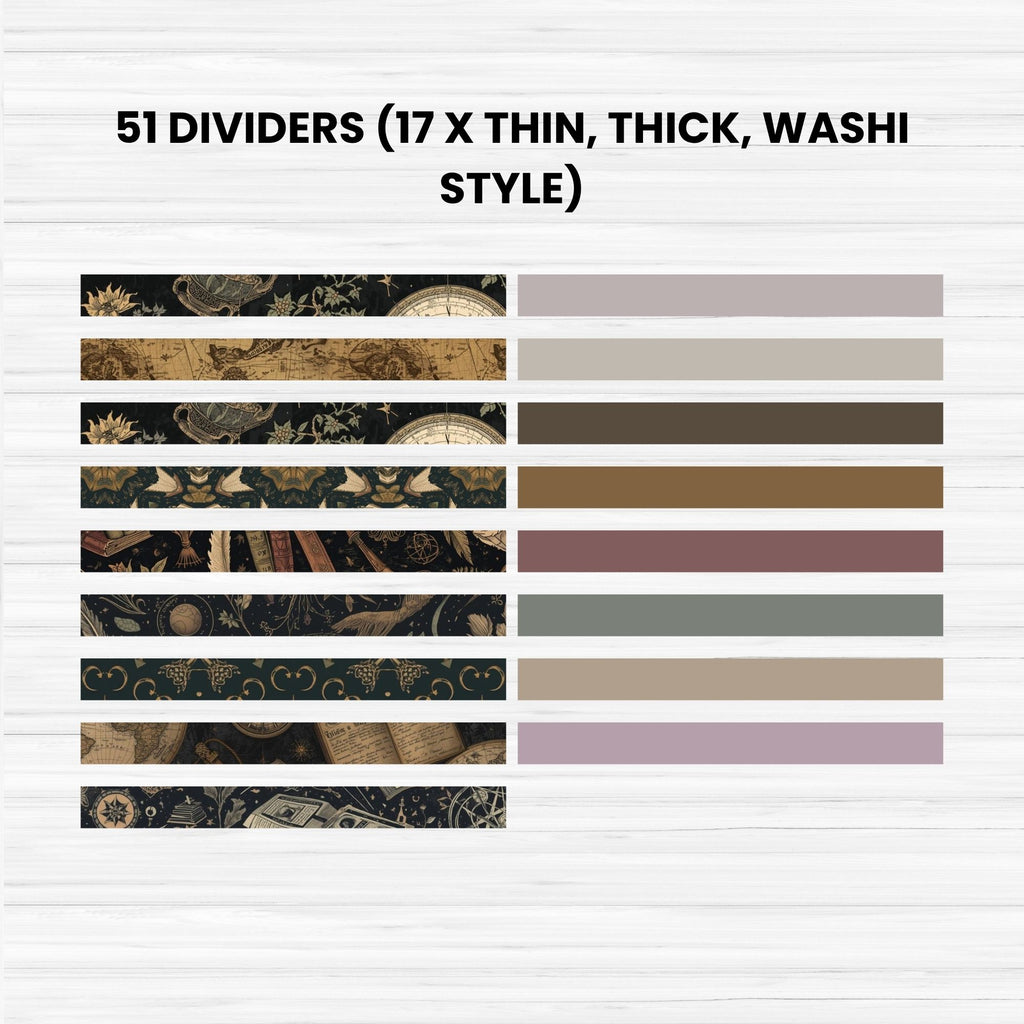 Dark Academia Notion Covers PLR