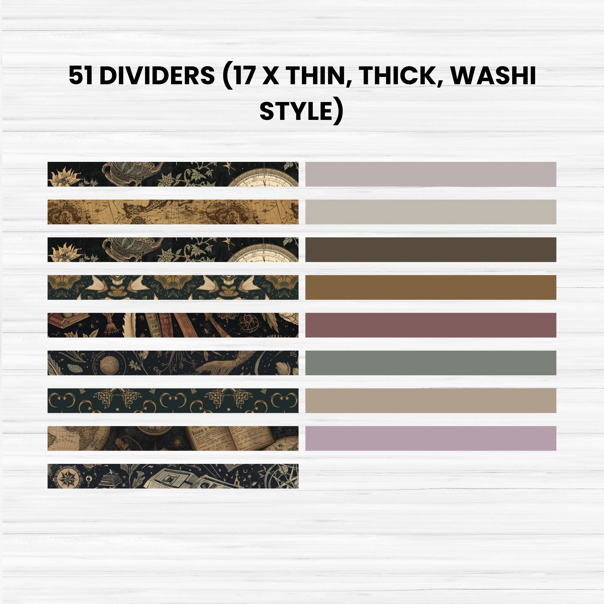 Dark Academia Notion Covers PLR