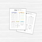 Baby Daily Logs Bundle PLR