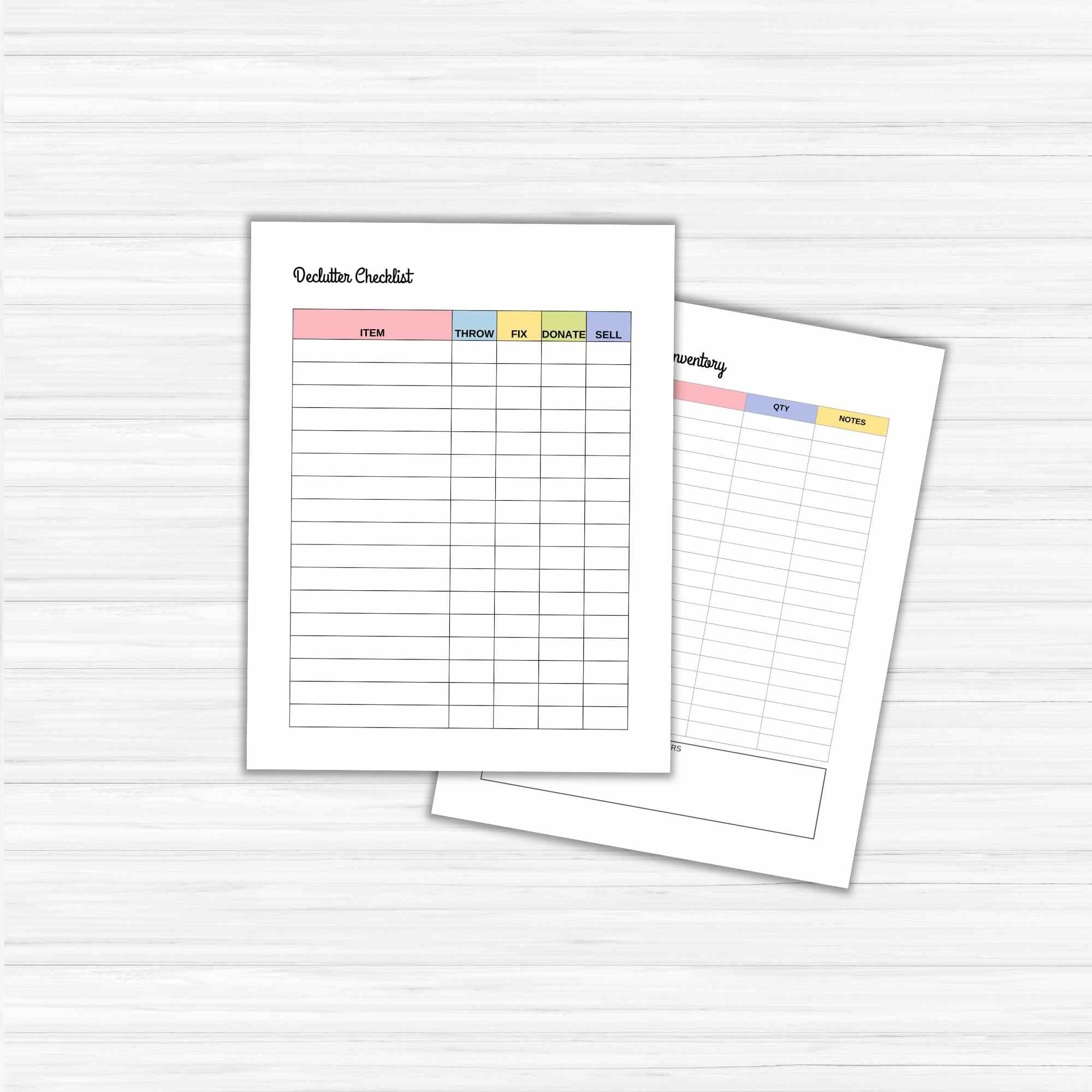 ADHD Cleaning Planner