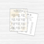 Wedding Seating Charts PLR Template