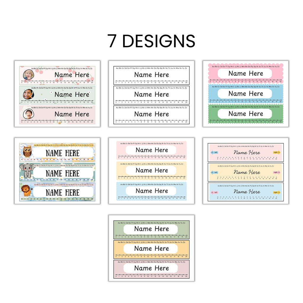 Desk Name Tags PLR Templates