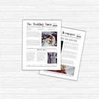 Wedding Newsletter PLR Template