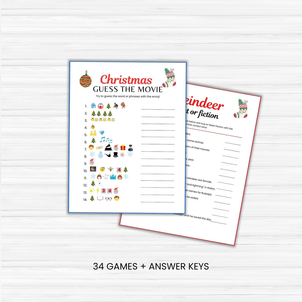 Christmas Games for Kids PLR Bundle