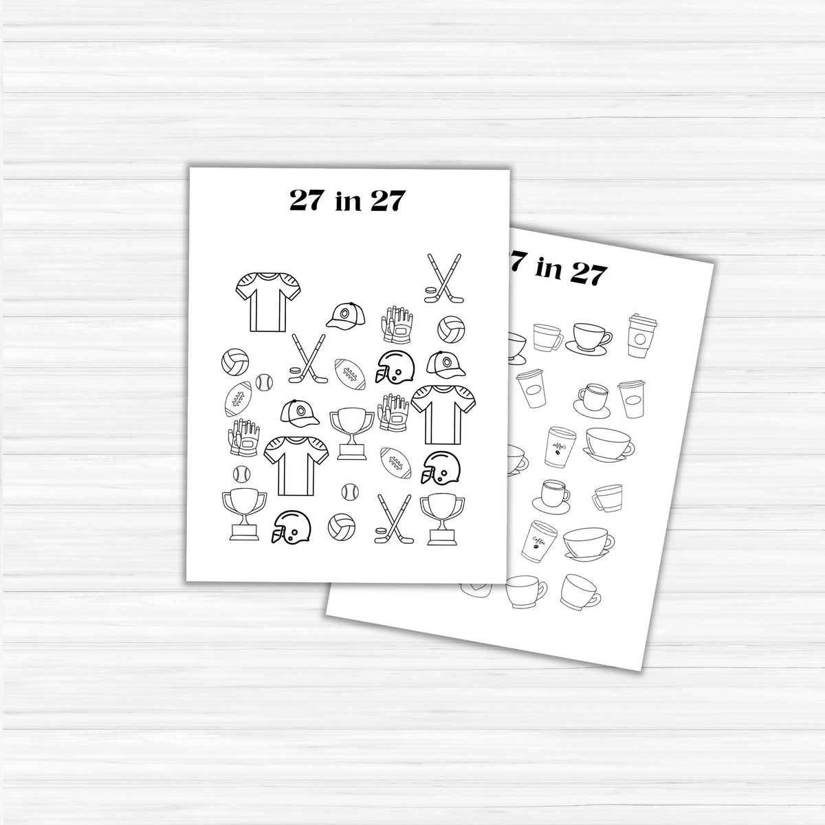 27-in-27 Challenge Bundle PLR Template