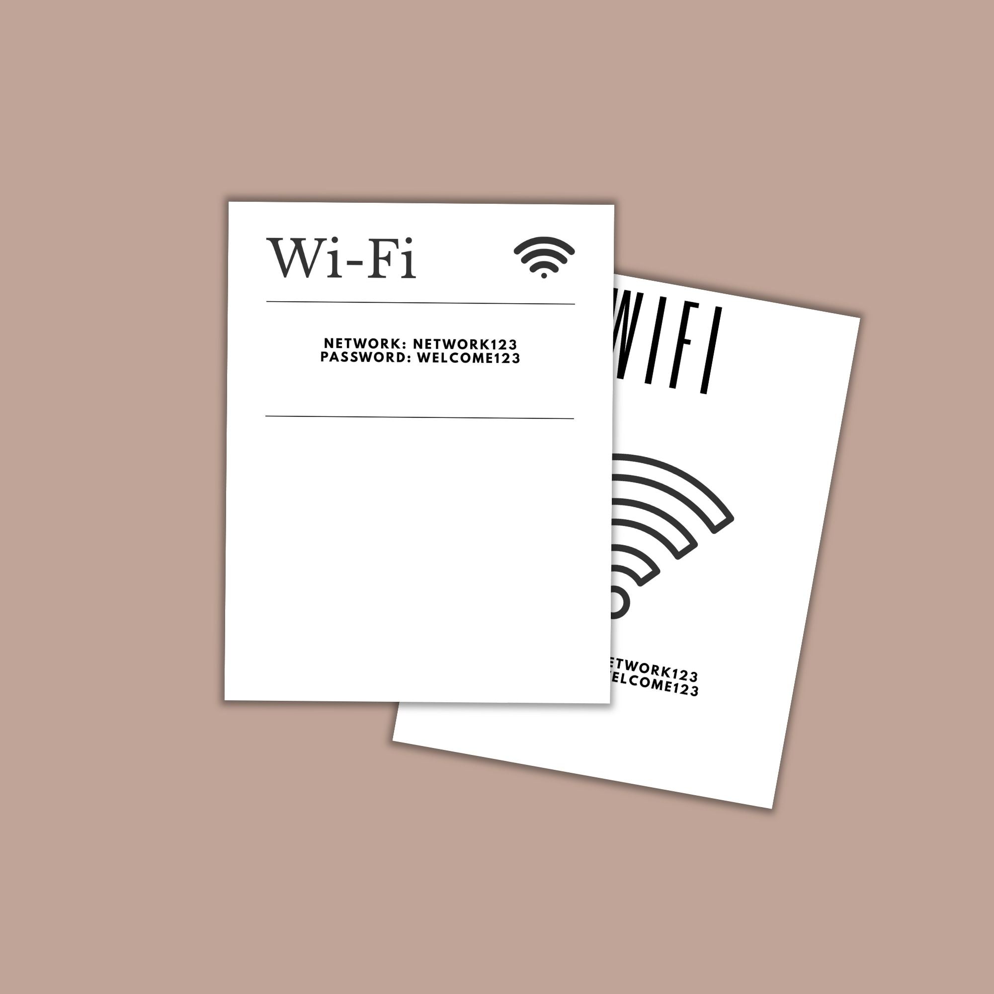 WiFi Signs Bundle PLR
