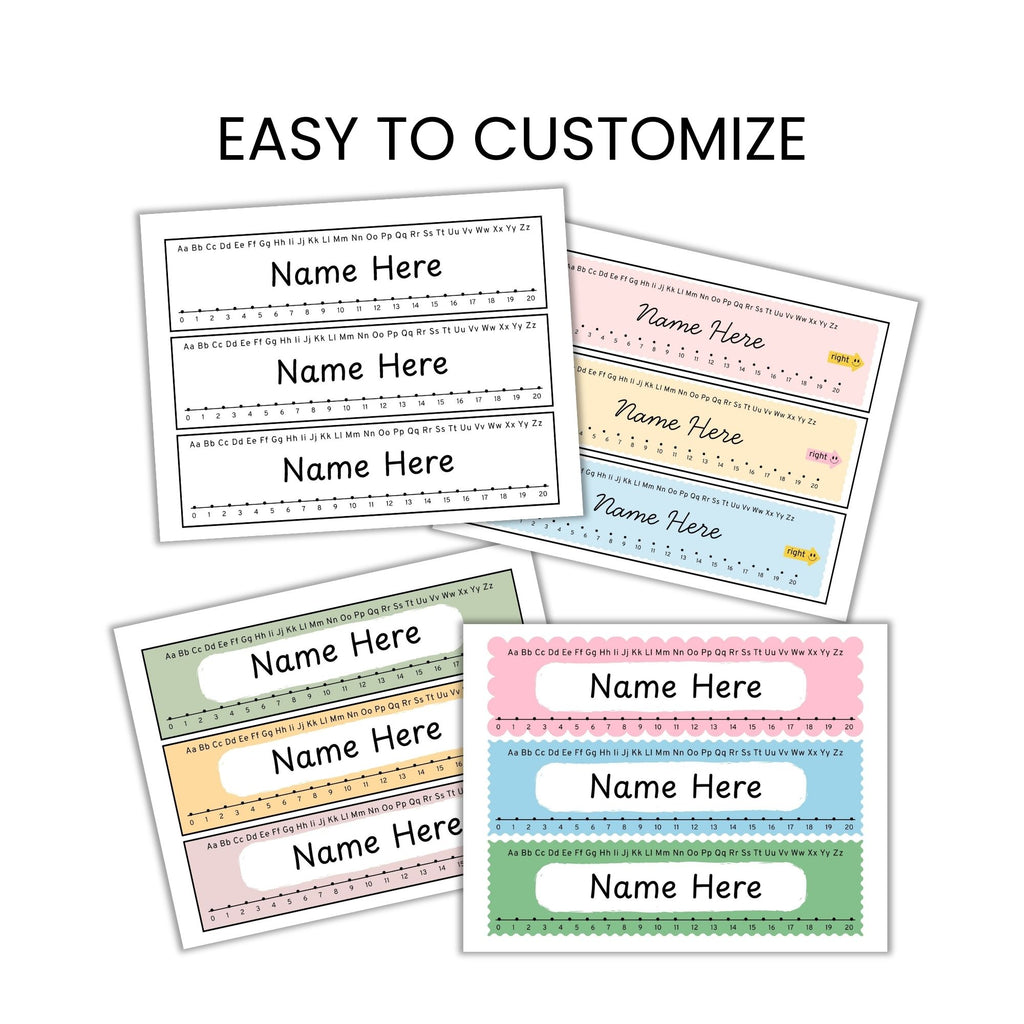 Desk Name Tags PLR Templates
