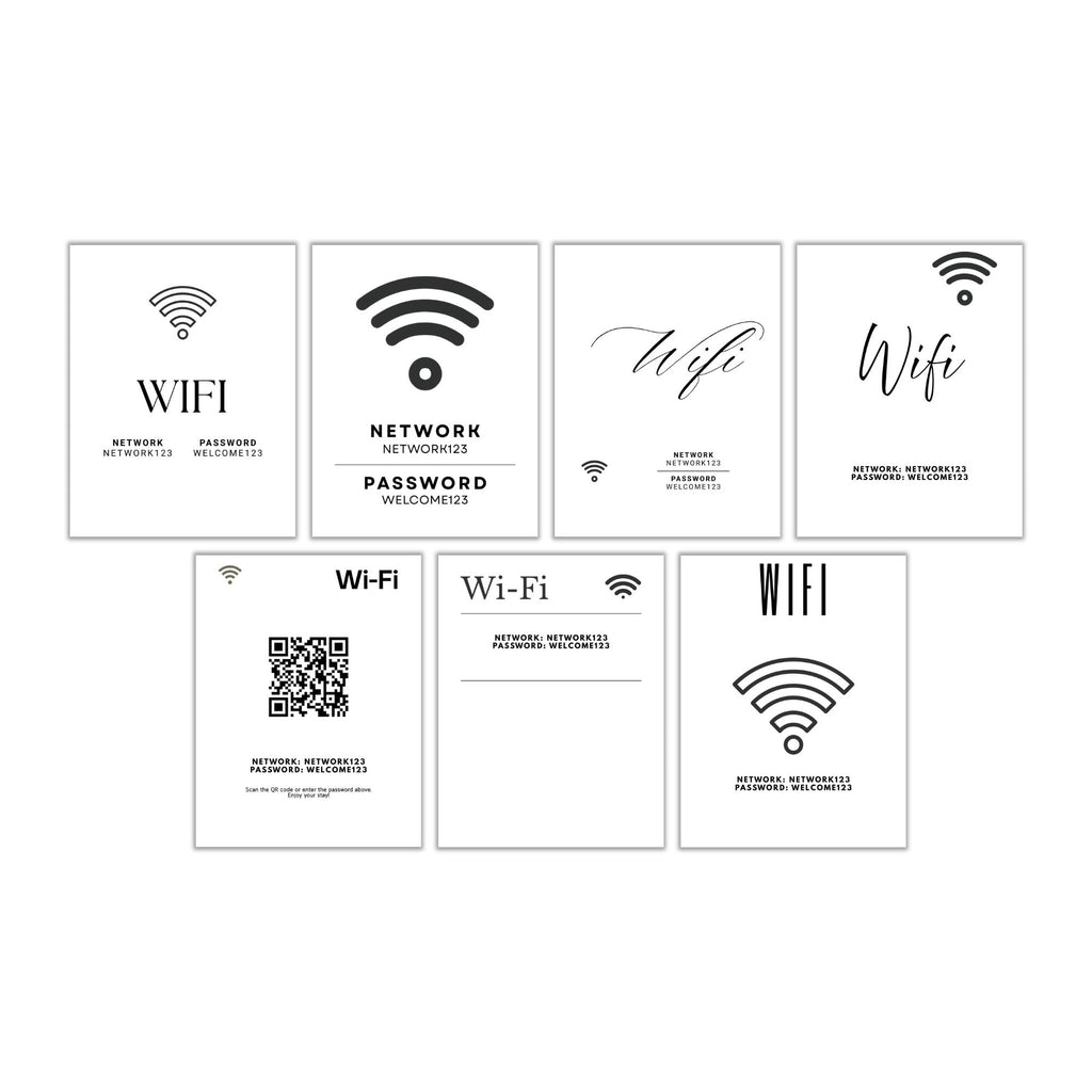 WiFi Signs Bundle PLR