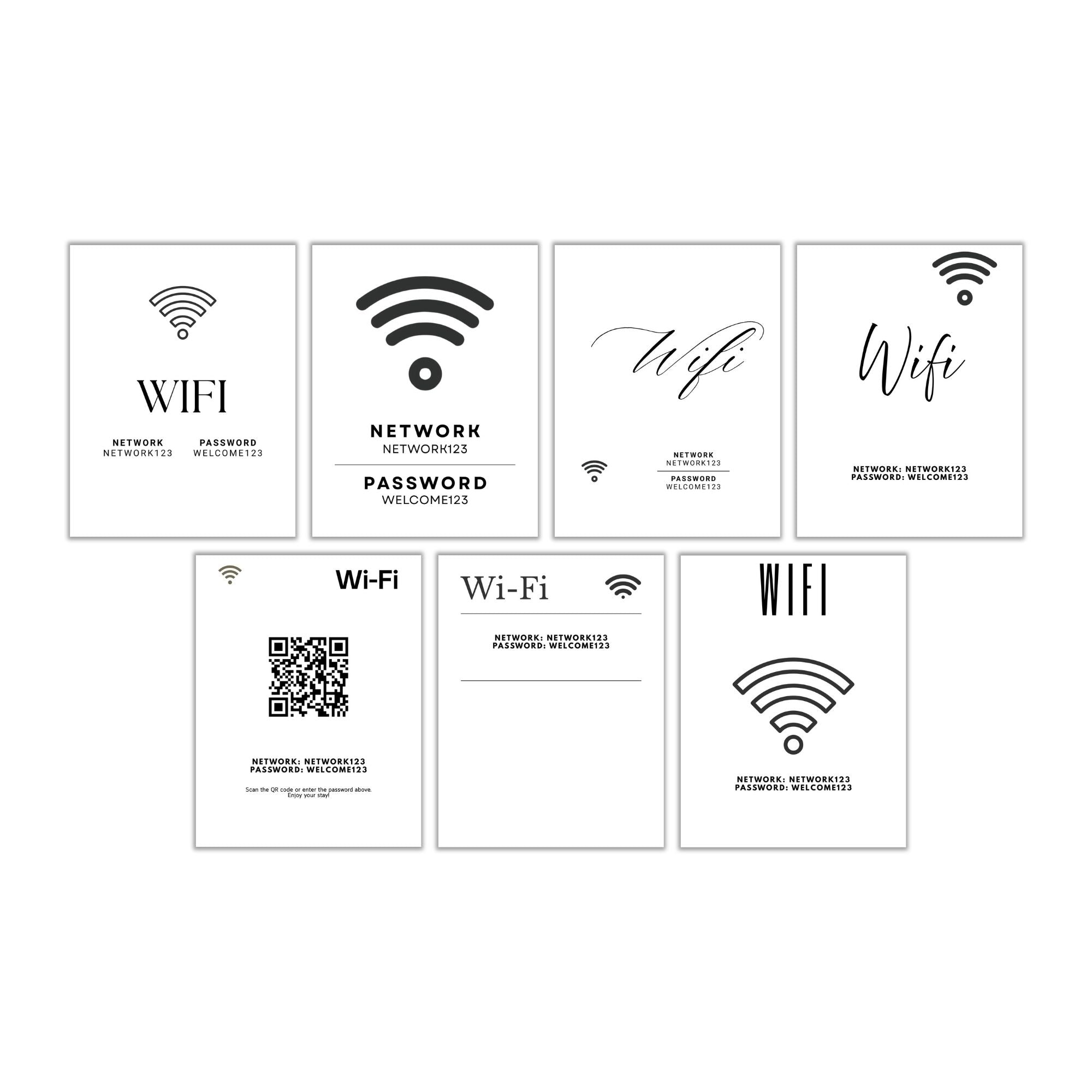 WiFi Signs Bundle PLR