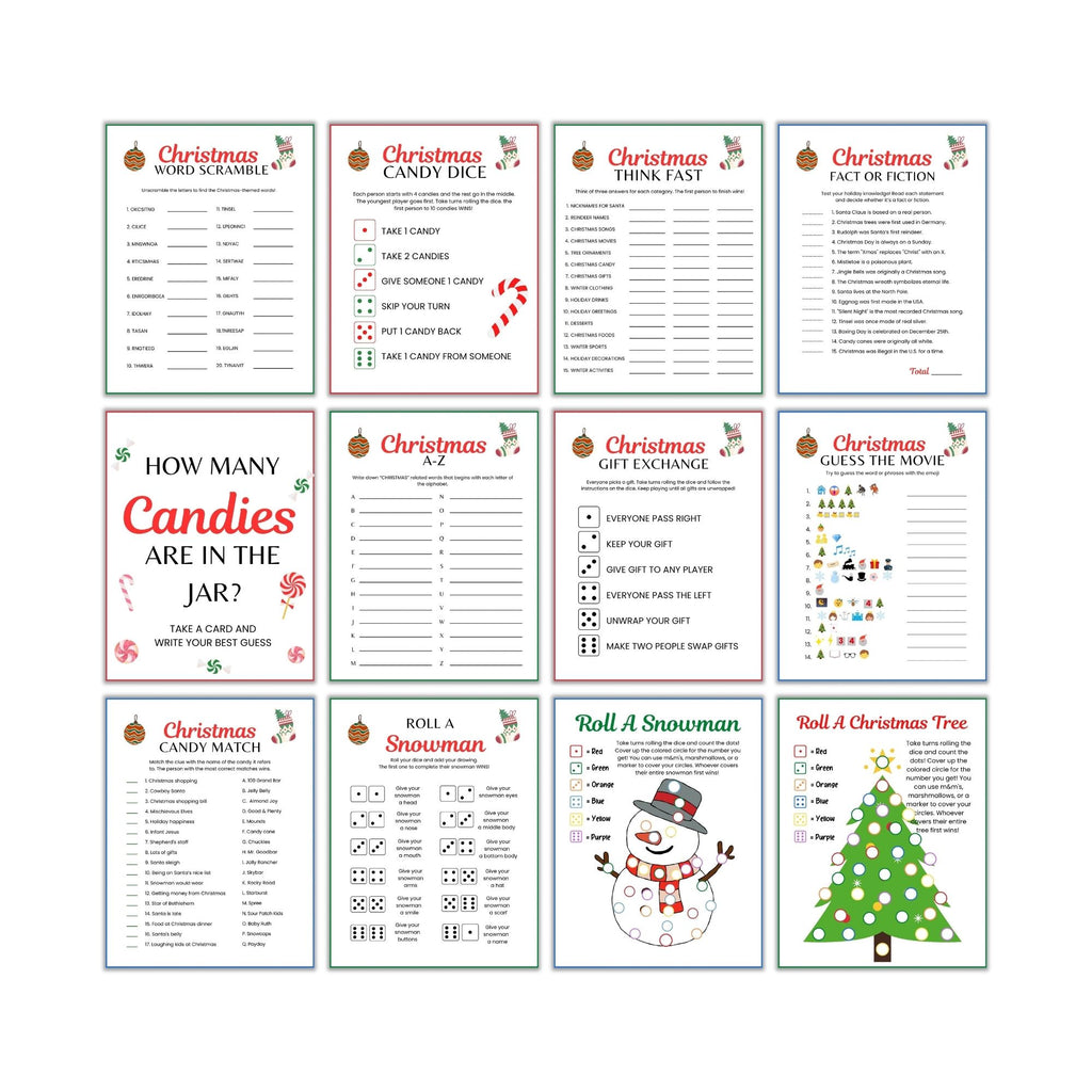 Christmas Games for Kids PLR Bundle