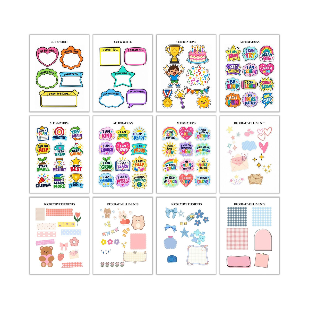 Kids Vision Board Kit