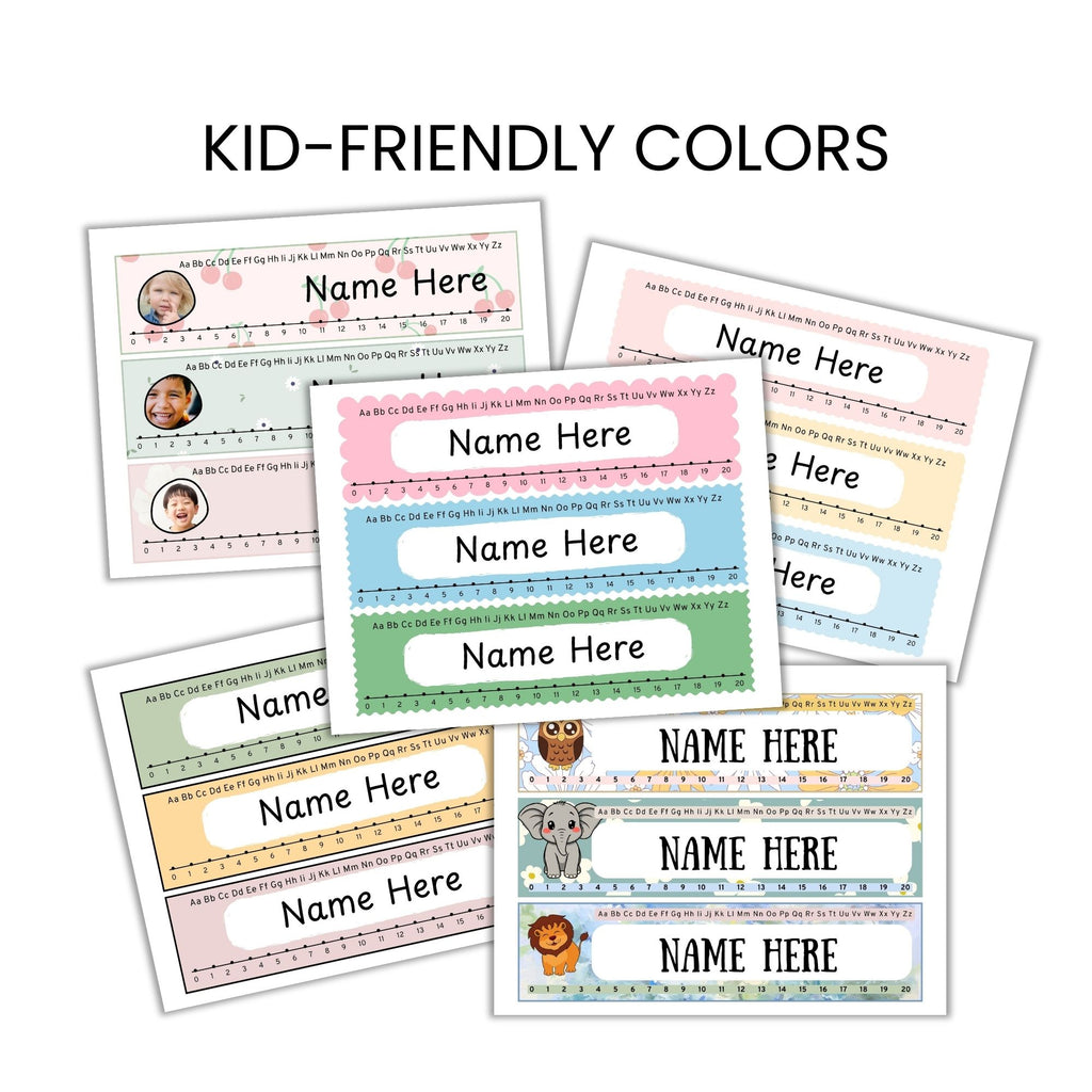Desk Name Tags PLR Templates