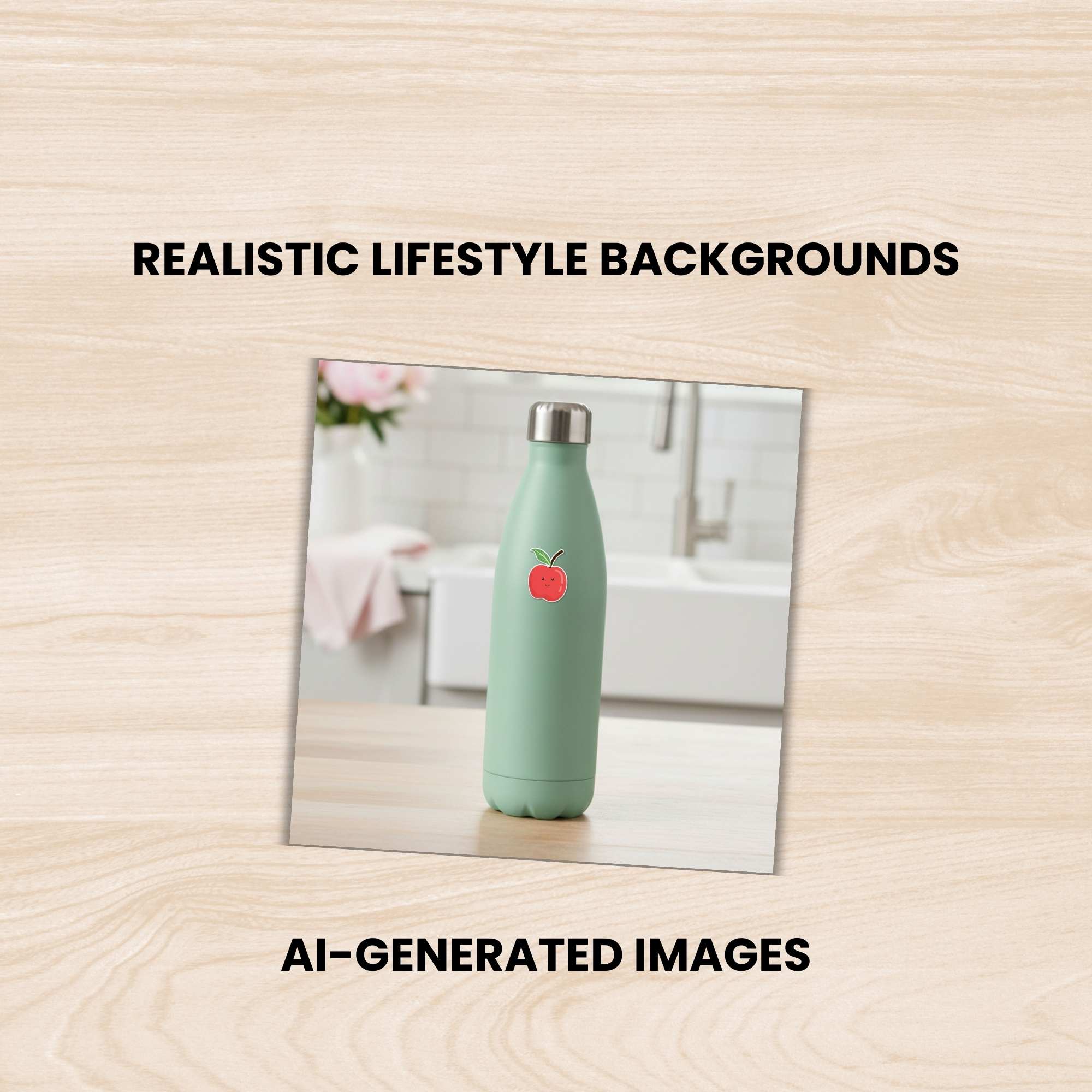 Sticker Mockup Template (PLR)