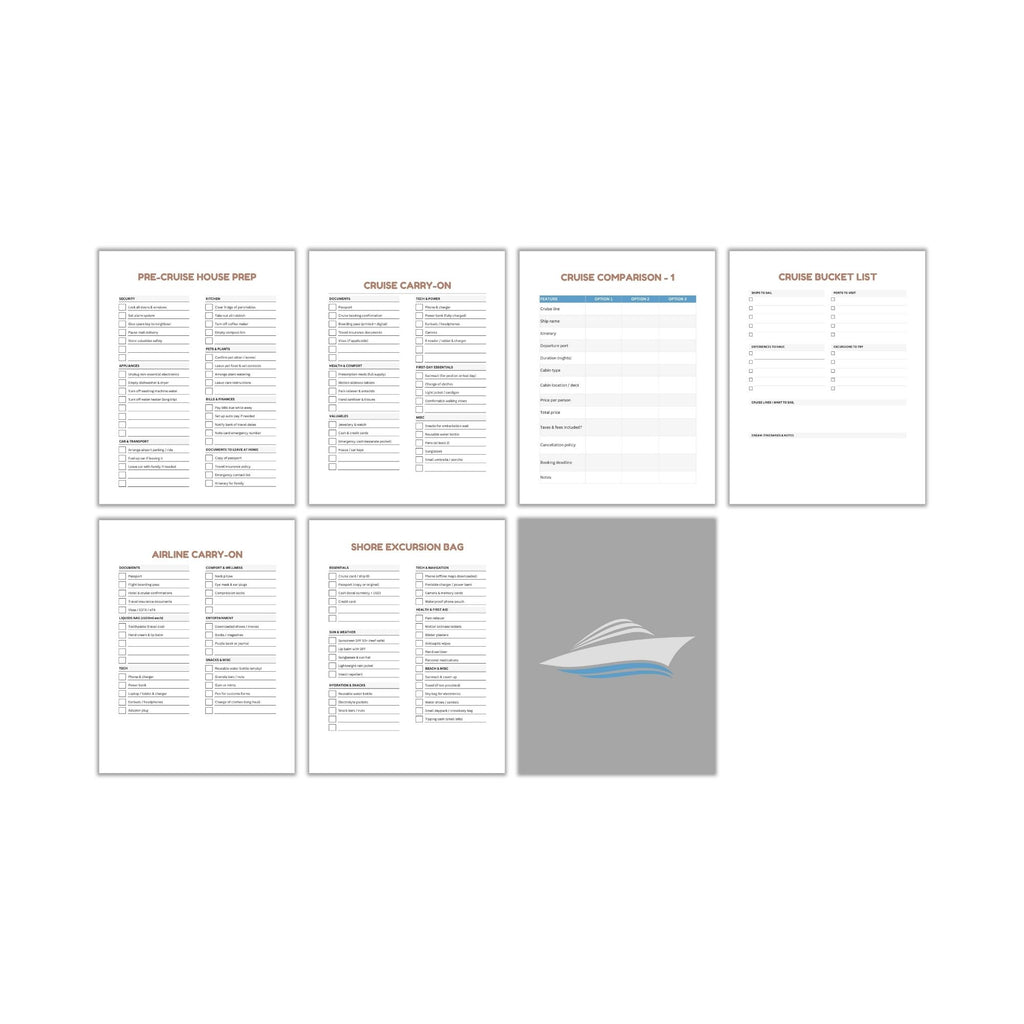 Cruise Planner PLR Template