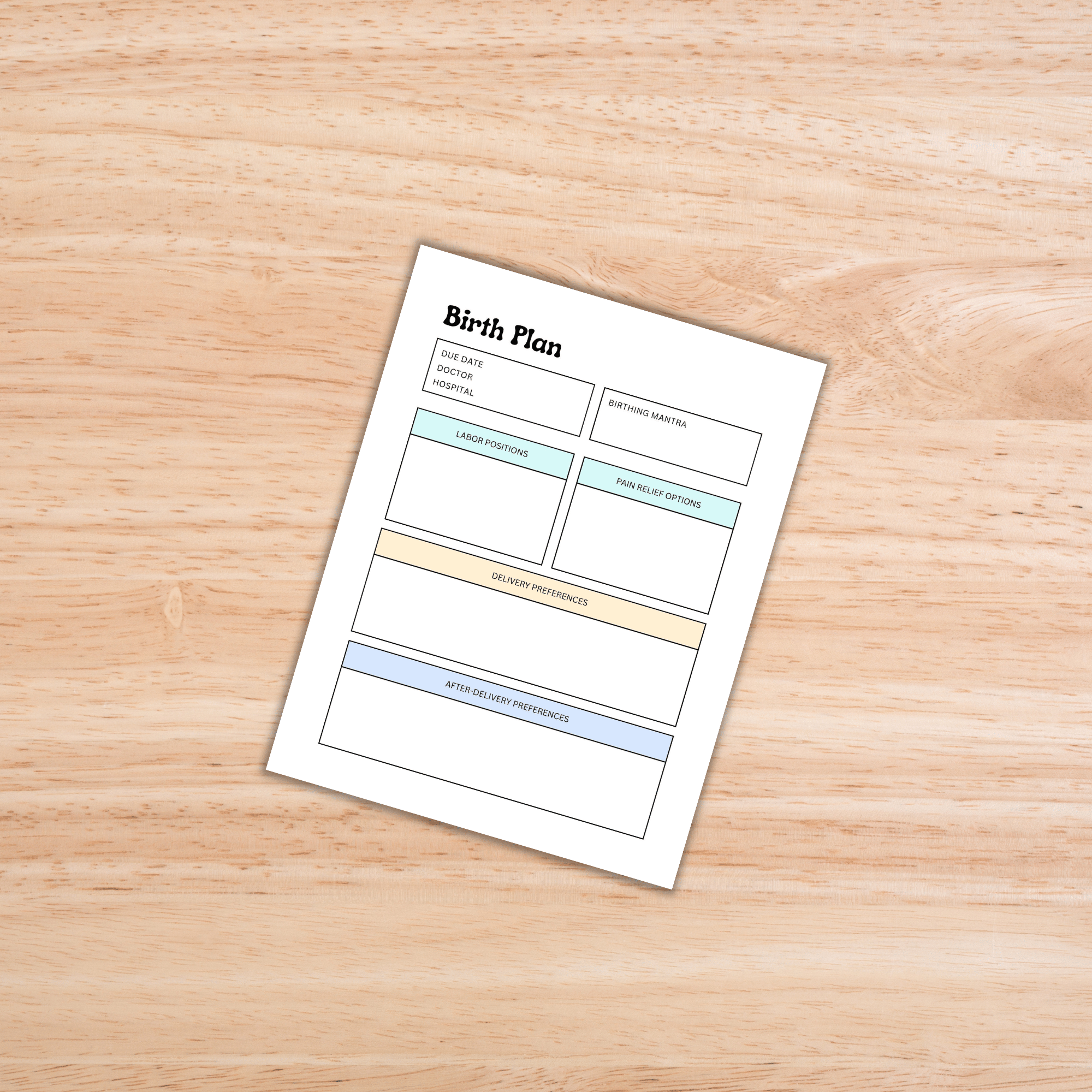 Pregnancy Planner PLR