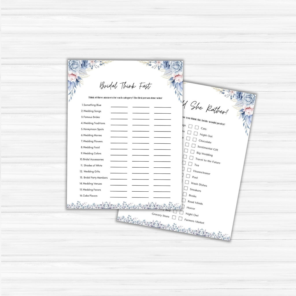 Bridal Shower Games PLR Pack