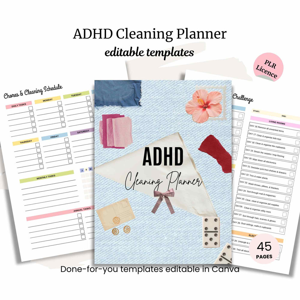 ADHD Cleaning Planner