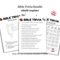 Bible Trivia Games Bundle PLR