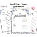 Bridal Shower Games PLR Pack