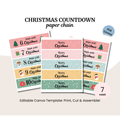 Christmas Countdown Paper Chain