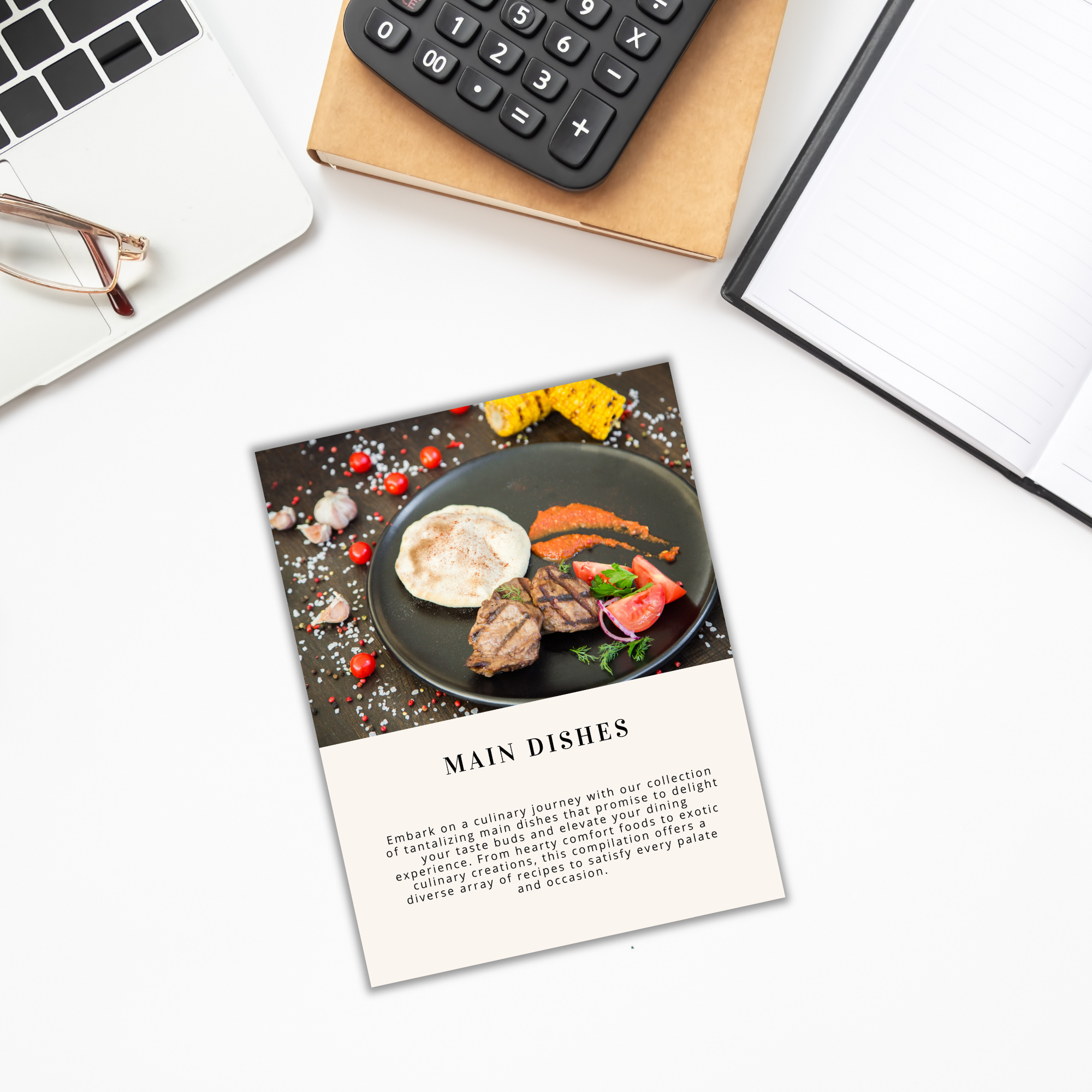 Cookbook Template PLR